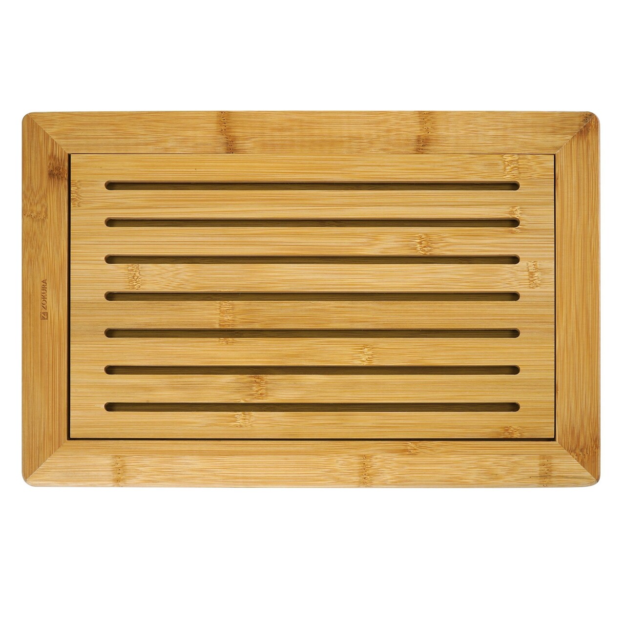 Tocator pentru paine, bambus, 42 x 28 cm, Grosime 2 cm - Zokura - imagine 4